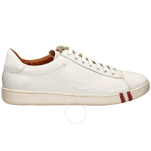 Bally Men's Asher Low Top Sneakers, Brand Size 7 6205250-WH