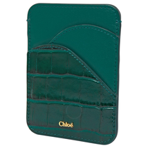 Chloe Chloe Ladies Green Walden Card Case CHC19UP300B063H0