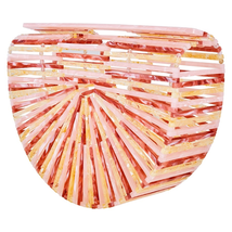 Cult Gaia Ladies Acrylic Ark Small 20003AC Pink