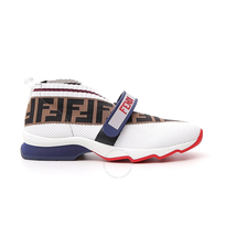 Fendi Ladies Rockoko Sneakers 8E6701-A5JF-F14ZT