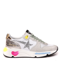 Golden Goose Deluxe Brand Ladies Running Sole Multicolor Low Top Sneakers G36WS963L8