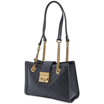 Gucci Gucci Ladies GG Embossed Leather Bag 498156 0REAG 1000