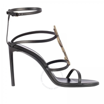 Saint Laurent Ladies Heel 95Mm Saint Laurent Logo 557863 0MUTT 1000