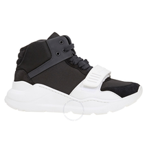 Burberry Womens Suede and Neoprene High-top Sneakers 4078199