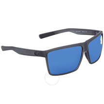Costa Del Mar Rincon Blue Mirror 580P Rectangular X-Large Sunglasses RIN 156 OBMP RIN 156 OBMP