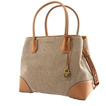 Michael Kors Mercer Gallery Medium Satchel- Natural 30H8BZ5T8C-270