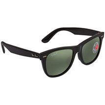 Ray Ban Ray Ban Orignal Wayfarer Classic Crystal Green Polarized Sunglasses Men's Sunglasses RB2140F 901/58 54 RB2140F 901/58 54