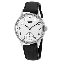 Tissot Heritage Silver Dial Black Leather Men's Watch T119.405.16.037.00