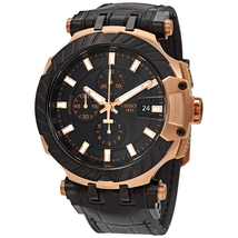 Tissot T-Race MotoGP Chronograph Automatic Black Dial Men's Watch T1154273705101 T115.427.37.051.01