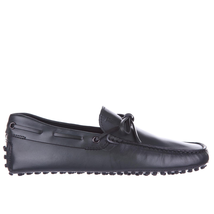 Tod's Men's Light Blue Ink Leather Moccasins XXM0GW05470D9CU817