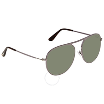 Tom Ford Jason Green Polarized Aviator Men's Sunglasses FT0621-08R