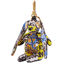 Burberry Vera The Hare Graffiti Print Cotton Charm 8001260