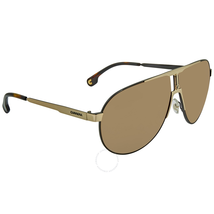 Carrera Brown-Gold Gradient Shield Unisex Sunglasses CARRERA 1005/S XWY 66