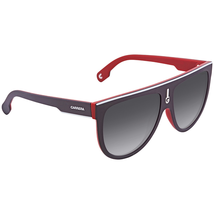 Carrera Flagtop Dark Grey Gradient Flat Top Men's Sunglasses CARRERAFLAGTOP0BLX60 CARRERAFLAGTOP0BLX 60
