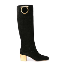 Ferragamo Mirror Heel Gancini Boot 01N471 693049