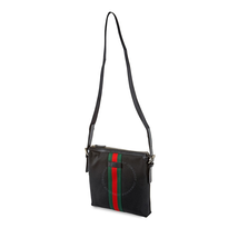 Gucci Men's Messenger bag  Band Black  Band Messenger Canvas 387111 KWT7N 1060