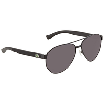 Lacoste Grey Round Unisex Sunglasses L185S 001 60