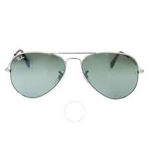 Ray Ban Aviator Silver Mirror Men's Sunglasses RB3025 W3275 55-14 RB3025 W3275 55-14