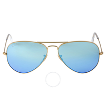 Ray Ban Ray-Ban Aviator Blue Flash Polarized Lens Sunglasses RB3025 112/4L 58-14 RB3025 112/4L 58-14