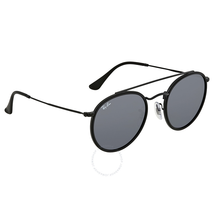 Ray Ban Blue/Gray Classic Round Sunglasses RB3647N 002/R5 51