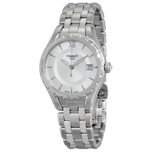 Tissot T-Lady Silver Dial Stainless Steel Ladies Watch T072.210.11.038.00