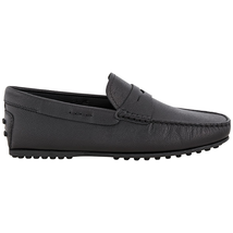 Tod's Men's Black City Gommino Driving Shoes In Leather XXM0LR00011PLTB999