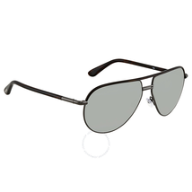Tom Ford Dark Havana Metal Sunglasses FT0285-52F