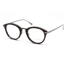 Tom Ford FT5497 Tortoise Round Eyeglass Frames 052 FT5497-52-48