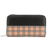 Burberry Haymarket Camel/Black check print Wallet 4080175