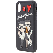 Dolce & Gabbana Dolce & Gabbana Men's Tech Phone Case Multicolor Iphone X Case BP2418 AU954 80995