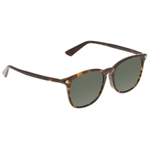 Gucci Gucci Green Square Unisex Sunglasses GG0154SA 002 53 GG0154SA 002 53