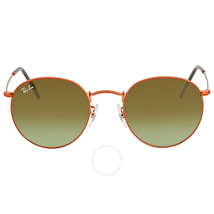 Ray Ban Green Gradient Round Men's Sunglasses RB3447 9002A6 50 RB3447 9002A6 50