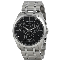 Tissot Couturier Chronograph Black Dial Men's Watch T035.617.11.051.00