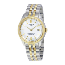 Tissot T-Classic Ballade Silver Dial Automatic Men's Two Tone Watch T108.408.22.037.00