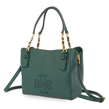 Tory Burch Ladies Harper Small Satchel - Green 34239-318