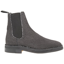 Yeezy Men's Boot Graphite Chelseaboot Washedcanvas KM5021.113