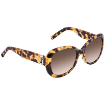 Marc Jacobs Marc Jacobs Brown Gradient Oval Ladies Sunglasses MARC111S0O2V56 MARC111S0O2V56