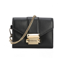 Michael Kors Ladies Whitney Small Leather Chain Wallet 32H8GWHC1L-001