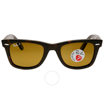 Ray Ban Original Wayfarer Classics Polarized Brown Classic B-15 Sunglasses RB2140 902/57 50-22