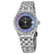 Tissot Couturier Automatic Black Dial Ladies Watch T0722071112800 T072.207.11.128.00