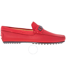Tod's Men's Dark Ruby Gommino Driving Shoes XXM0LR0N659EKTR406