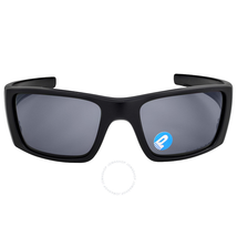 Oakley Fuel Cell Sunglasses - Matte Black/Grey Polarized OO9096-909605-60