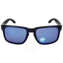 Oakley Holbrook Sunglasses - Matte Black/Blue Polarized OO9102-910252-55