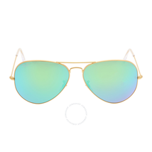 Ray Ban Ray-Ban Aviator Green Flash 62 mm Sunglasses RB3025 112/19 62
