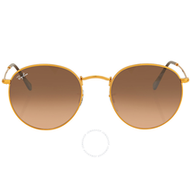Ray Ban Round Pink/Brown Gradient Men's Sunglasses RB3447 9001A5 53 RB3447 9001A5 53