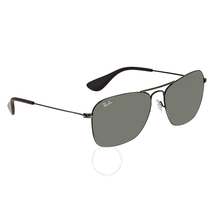 Ray Ban RayBan Green Classic Rectangular Sunglasses RB3610 91397158 RB3610 913971 58