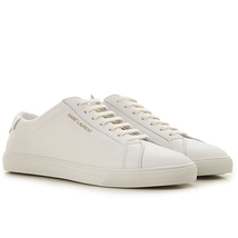 Saint Laurent Men's Sl Shoe W Side Logo Size 40 (7 US) 533615 0M500 9030
