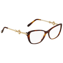 Chopard Ladies Tortoise Butterfly Eyeglass Frames VCH224S 752 54