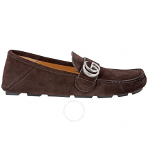Gucci Gucci Men's Noel Brown Drivers Loafers 473768 CMA00 2140