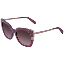 Ferragamo Brown Gradient Cat Eye Ladies Sunglasses SF889S 210 52